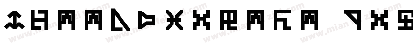 PWTTahionTST Bold字体转换